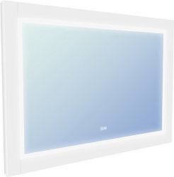 Iddis Зеркало Oxford 100 белое – фотография-1